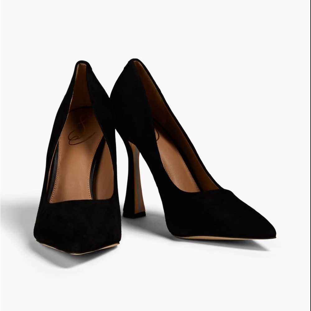Brand new Sam Edelman Antonia Black Suede Pointed Toe Pump